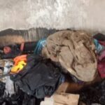 वराणसी रोहनिया बुनकर कॉलोनी में बिजली की शार्ट सर्किट से आग