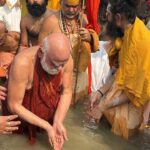 प्रयागराज माघ मेला 2024, बसंत पंचमी स्नान पर संगम तट पर भारी भीड़, श्रद्धालुओं द्वारा पुण्य की डुबकी