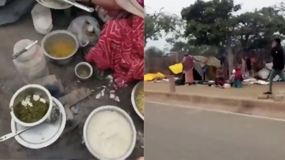 मथुरा गोवर्धन गिर्राज परिक्रमा मार्ग पर मांस पकाने को लेकर हिंदू संगठनों का विरोध और आक्रोश।