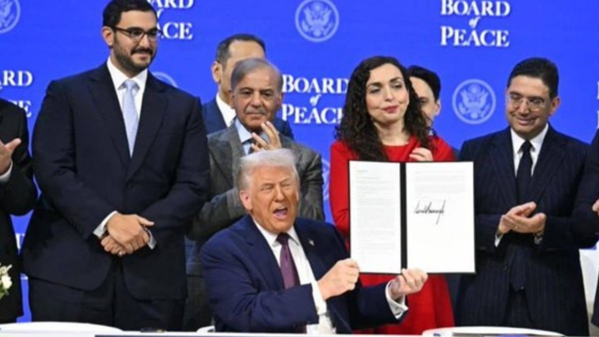 ट्रंप ने 'बोर्ड ऑफ पीस' का किया ऐलान