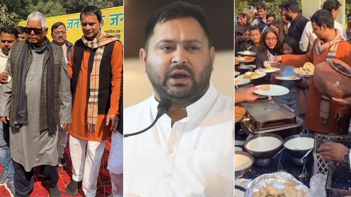 तेज प्रताप का दही-चूड़ा भोज बना शक्ति प्रदर्शन