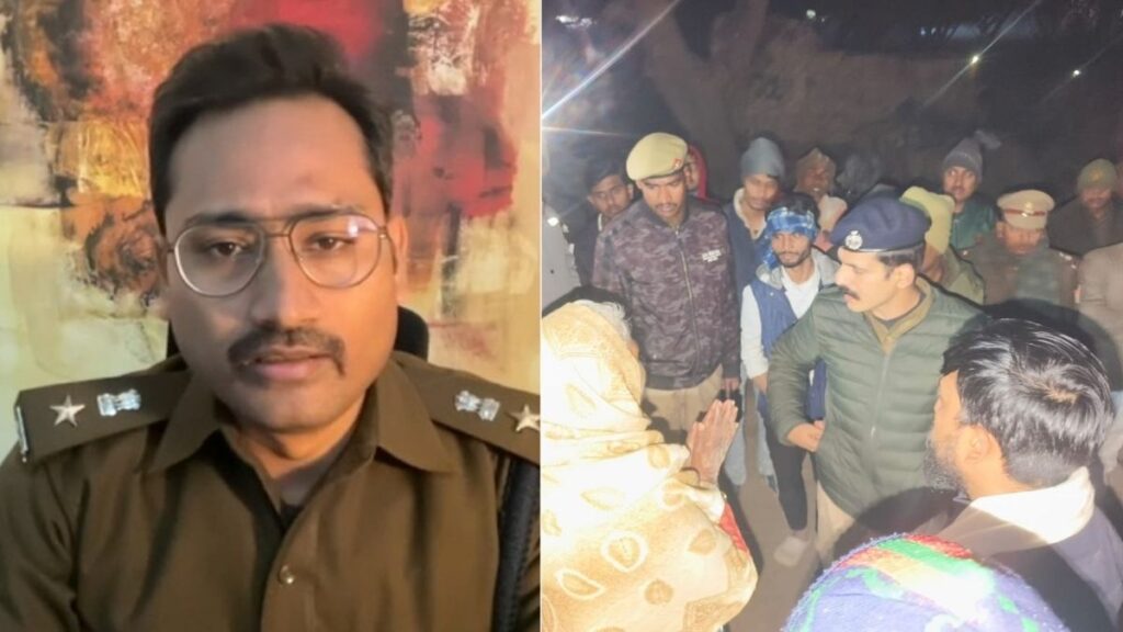 जहरीला फल खाने से मिर्जामुराद में मृत तीन बच्चियां और गमगीन परिवार।