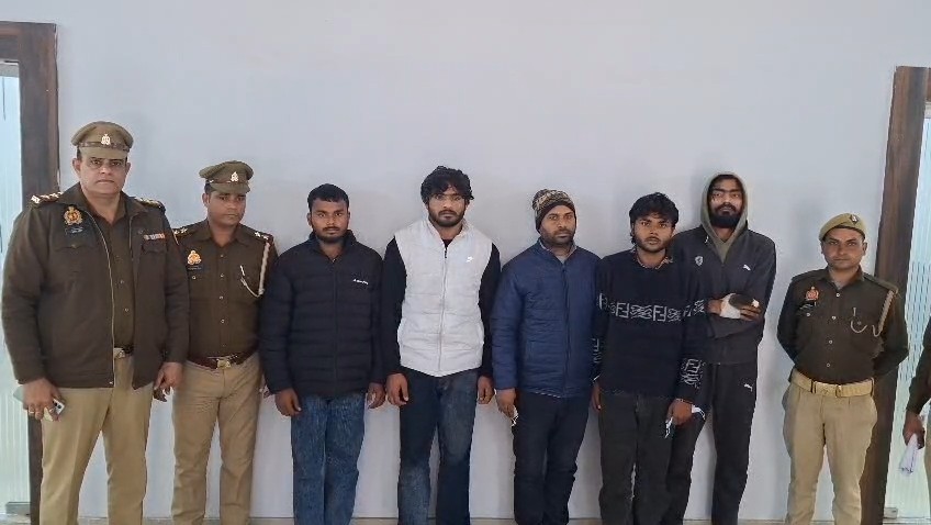 गाजियाबाद में अवैध संबंध के शक में पत्नी को गोली मारने की सुपारी देने वाला पति गिरफ्तार, 5 आरोपी जेल भेजे गए।