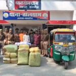 कन्नौज में 18 लाख की लूट के आरोप में गिरफ्तार बदमाश, उनके पास से बरामद लहंगा-चुनरी और ऑटो