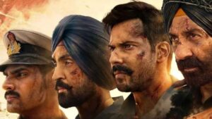 सनी देओल, दिलजीत दोसांझ, वरुण धवन और अहान शेट्टी स्टारर बॉर्डर 2