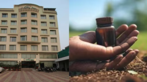 वाराणसी में होटल के कमरे में भाई-बहन का शव मिलने के बाद जांच करती हुई पुलिस और फोरेंसिक टीम