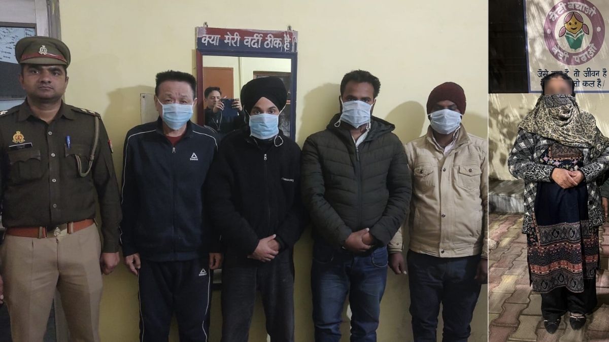 गाजियाबाद में नकली पासपोर्ट गिरोह का पर्दाफाश एक ही पते पर बन रहे थे 24 पासपोर्ट, 5 आरोपी गिरफ्तार