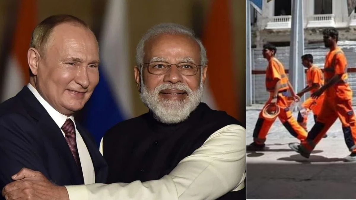 रूस में भारतीय श्रमिकों की बहार