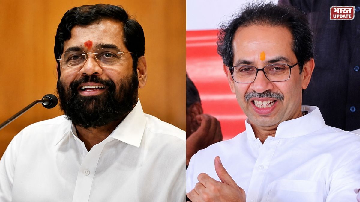 एकनाथ शिंदे-उद्धव ठाकरे