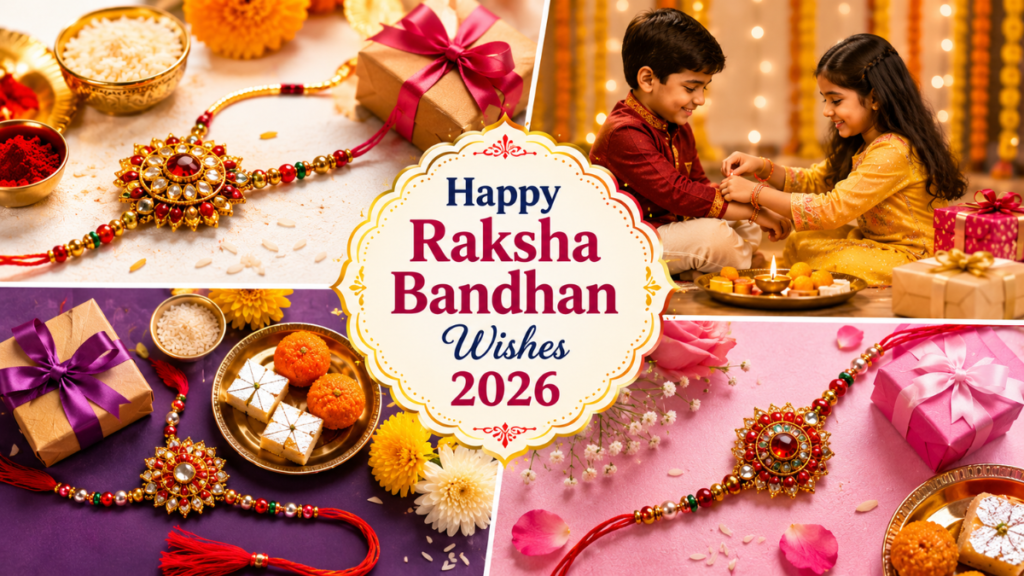 रक्षाबंधन 2026 शुभकामनाएं