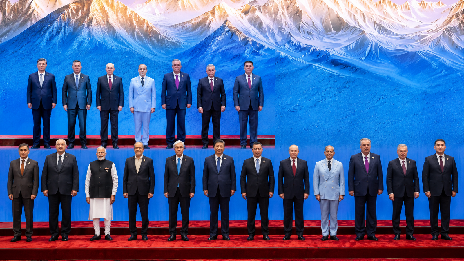 SCO Summit Photo Controversy