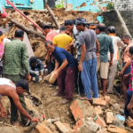 कानपुर में बारिश का कहर, कच्चा मकान गिरने से पिता और 3 बेटियों की मौत