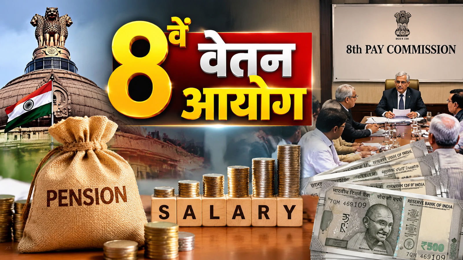 8वें वेतन आयोग की बैठक कल