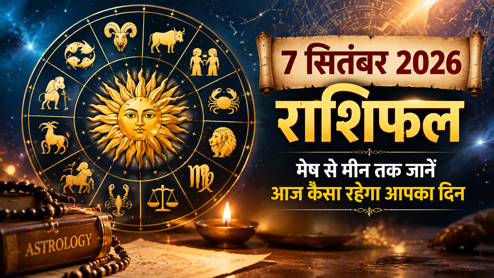 7 सितंबर 2026 राशिफल