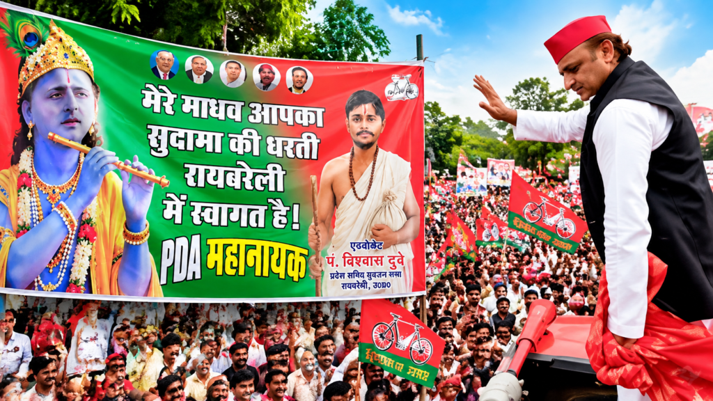 अखिलेश यादव की PDA यात्रा शुरू