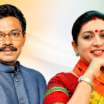 स्मृति ईरानी और विनोद तावड़े