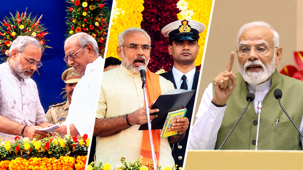PM मोदी के राजनीतिक सफर के 25 वर्ष