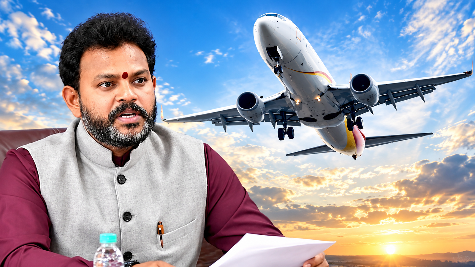 उड्डयन मंत्री राम मोहन नायडू