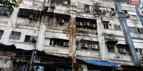 पांच मंजिला इमारत में भीषण आग, 9 की मौत