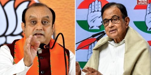 पी चिदंबरम पर BJP का पलटवार