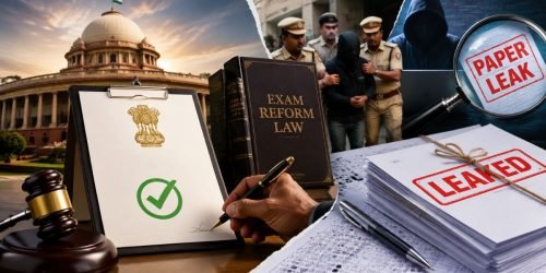 राष्ट्रपति की मंजूरी के बाद परीक्षा संशोधन कानून लागू