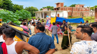 अतिक्रमण हटाने पहुंची टीम का भारी विरोध, कार्रवाई रुकी